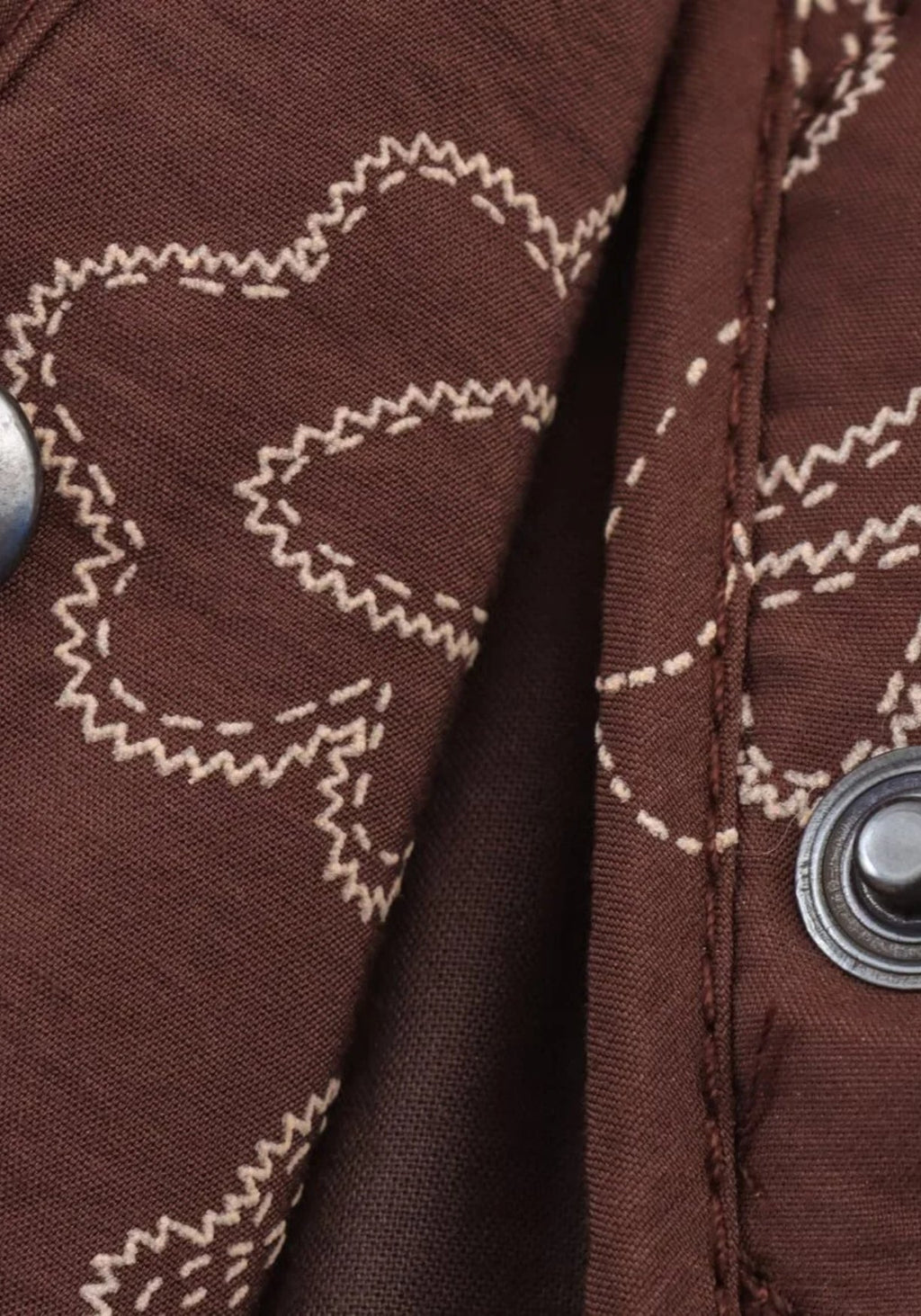 Veste kimono marron | Cannelle