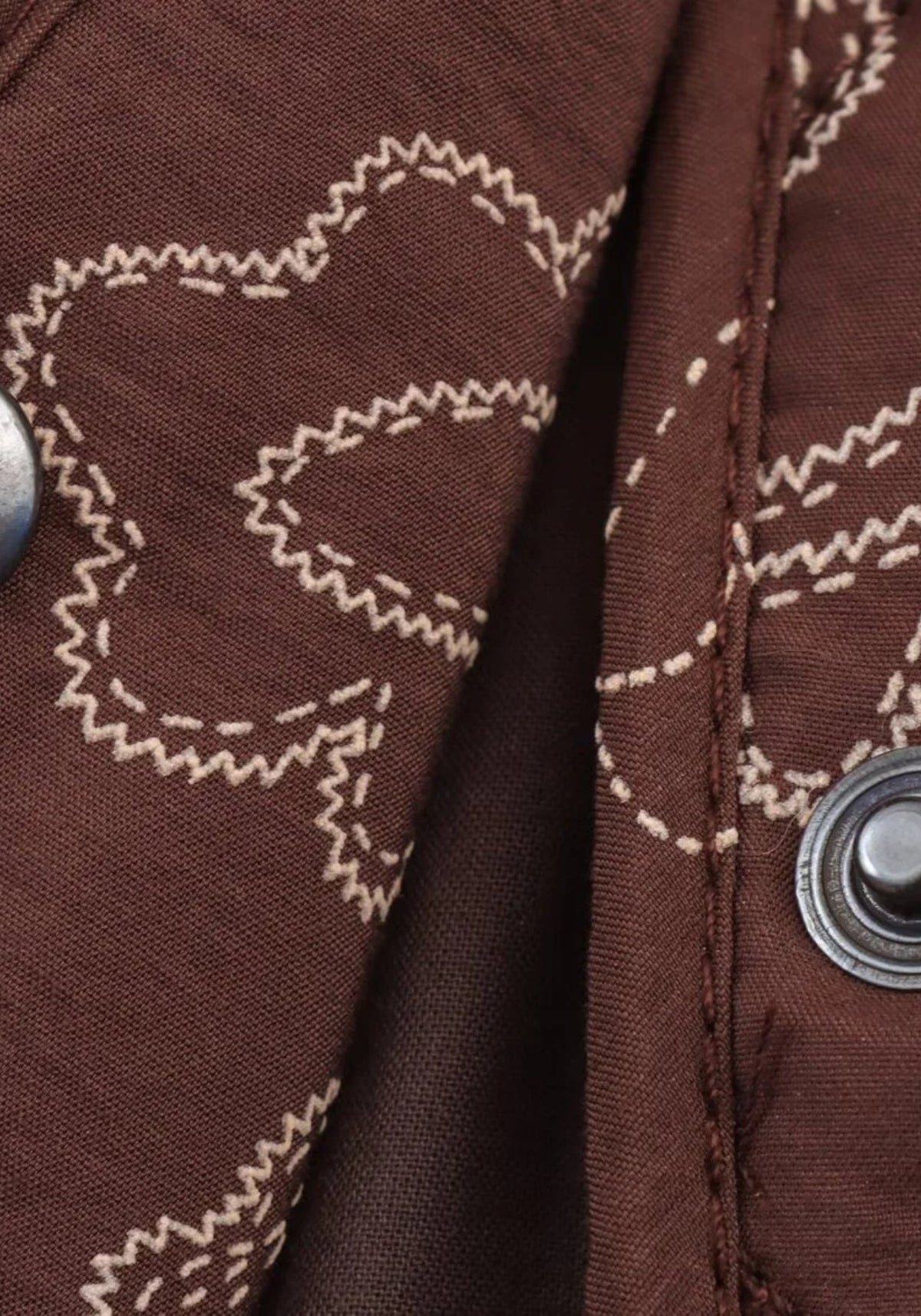Veste kimono marron | Cannelle