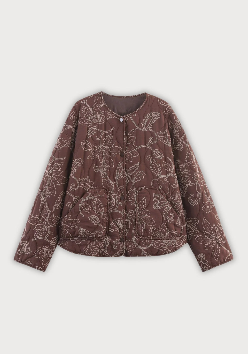 Veste kimono marron | Cannelle