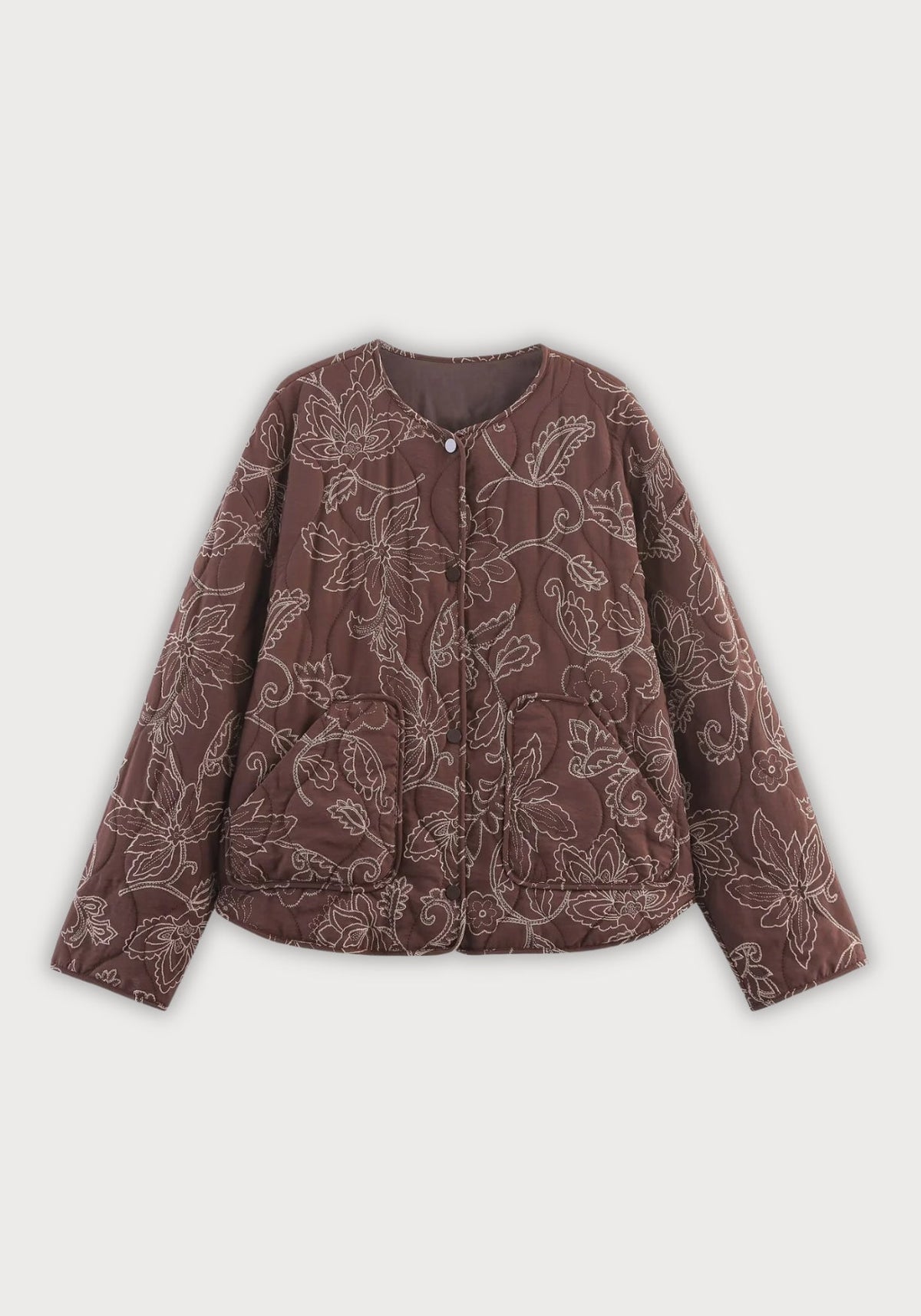 Veste kimono marron | Cannelle