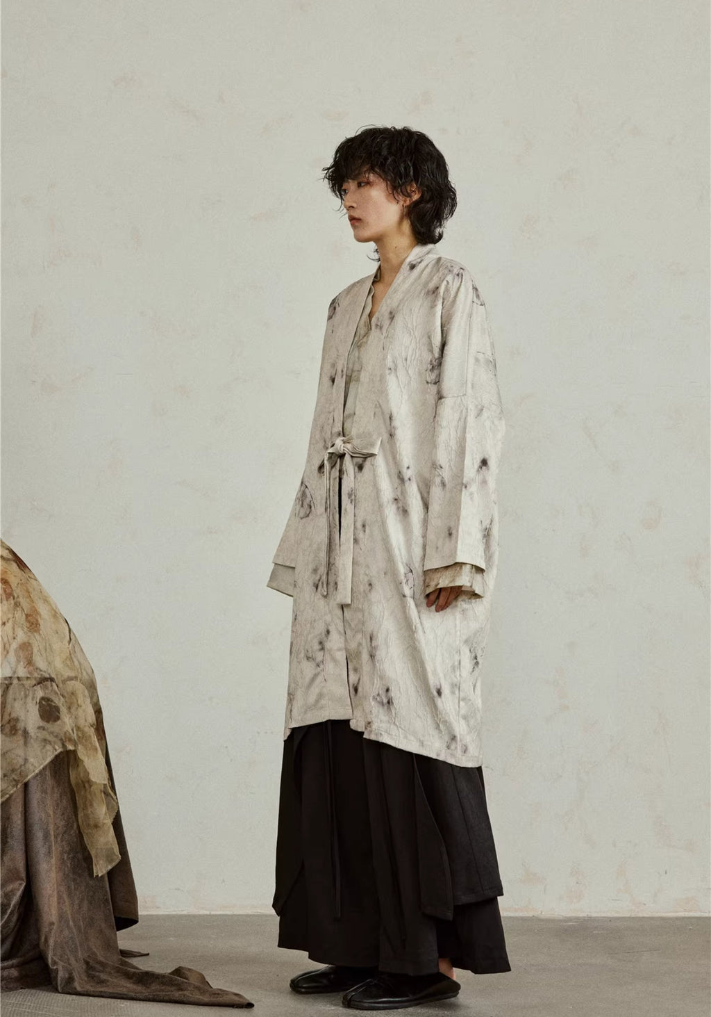 Veste kimono mi-longue | Kōri
