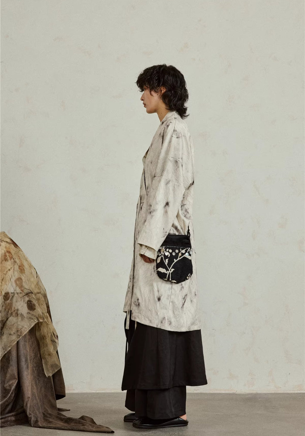 Veste kimono mi-longue | Kōri