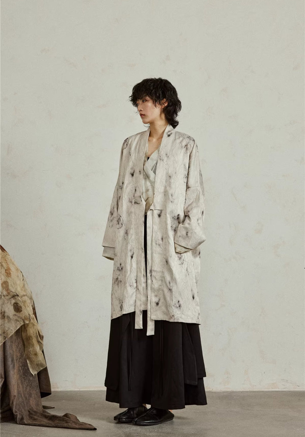 Veste kimono mi-longue | Kōri