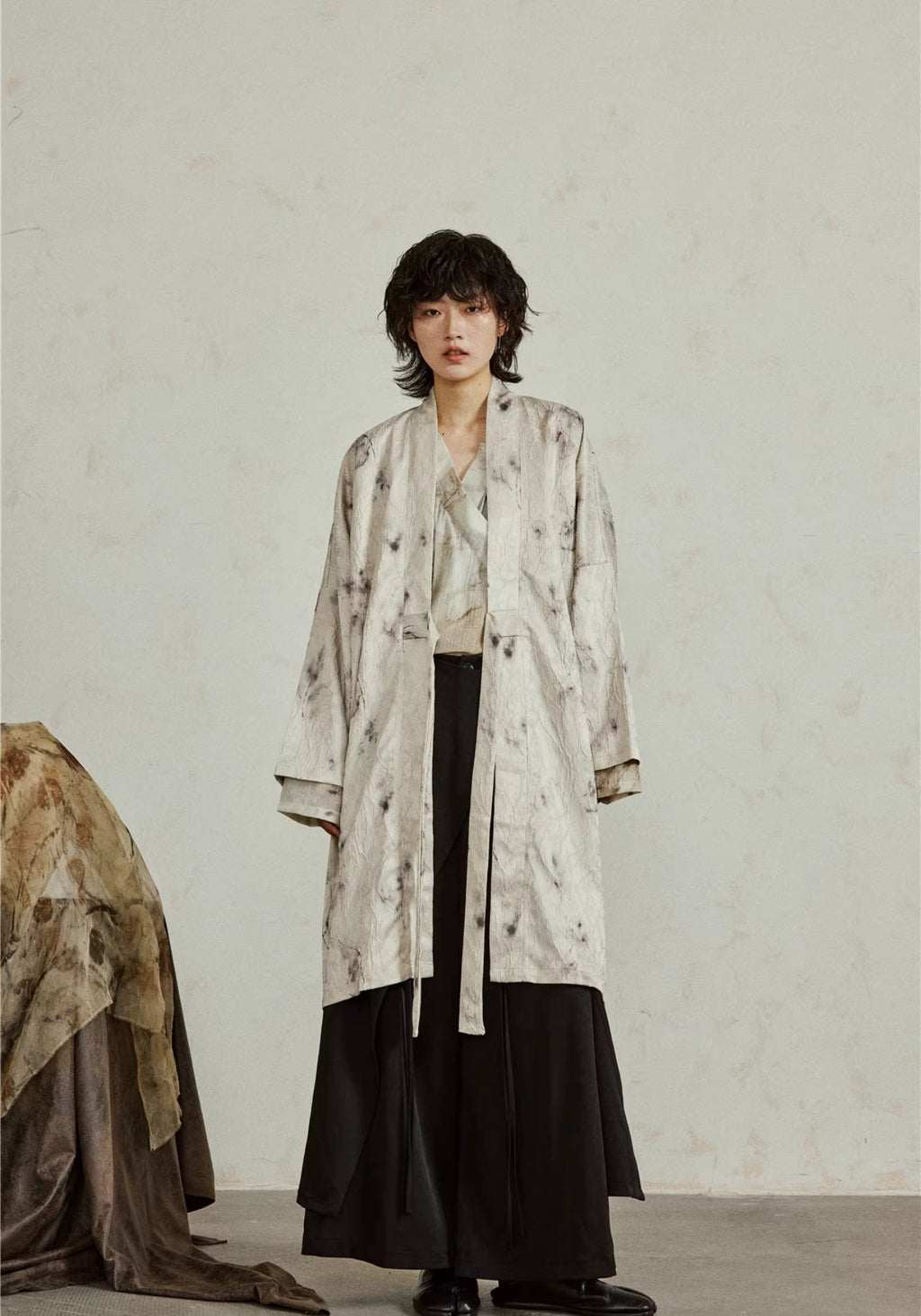 Veste kimono mi-longue | Kōri
