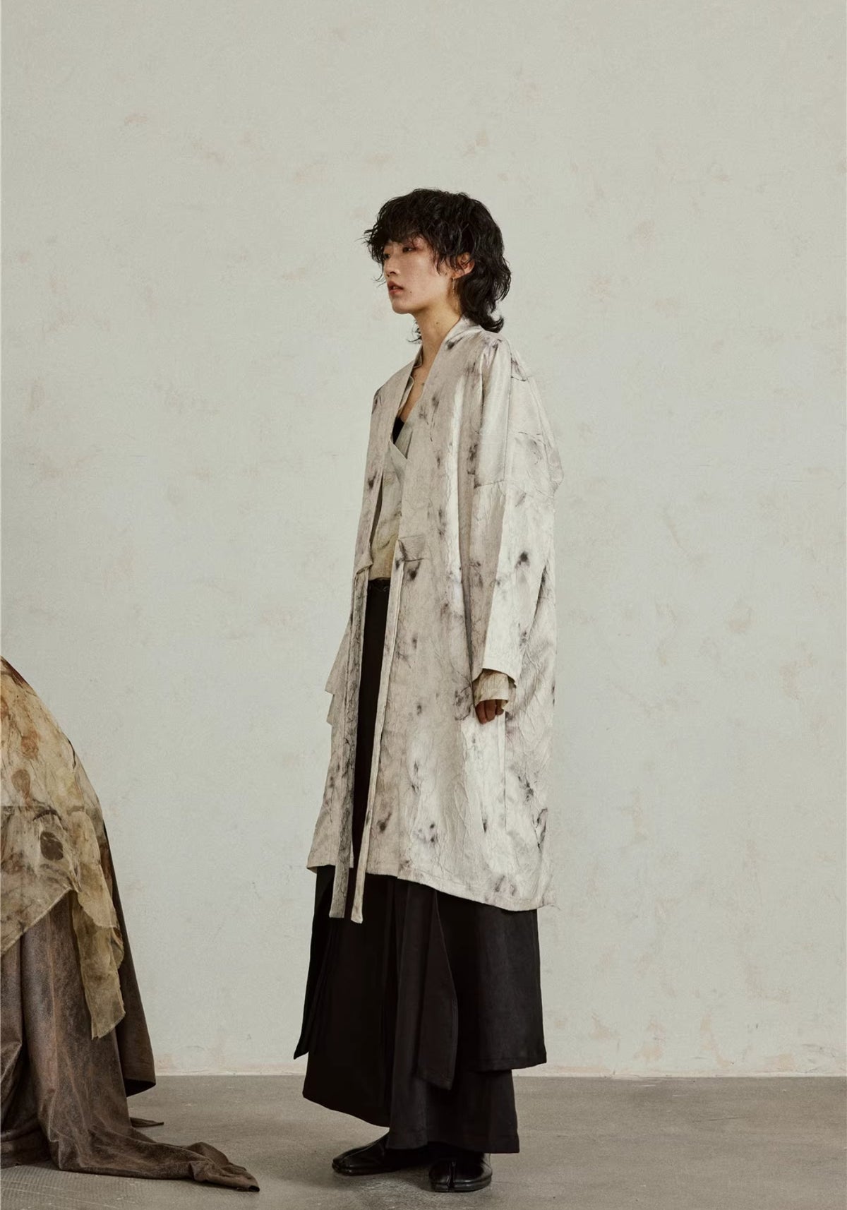 Veste kimono mi-longue | Kōri