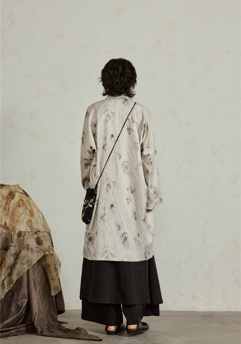 Veste kimono mi-longue | Kōri