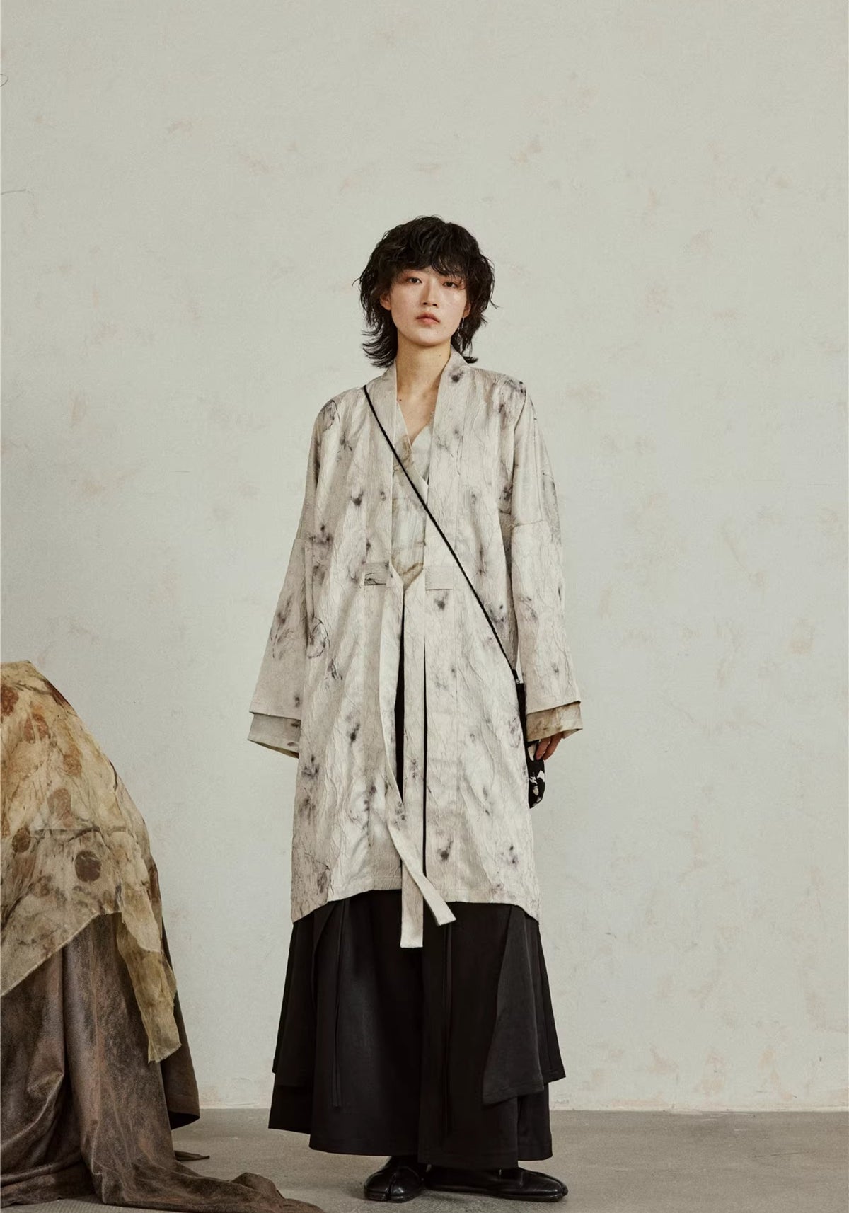 Veste kimono mi-longue | Kōri