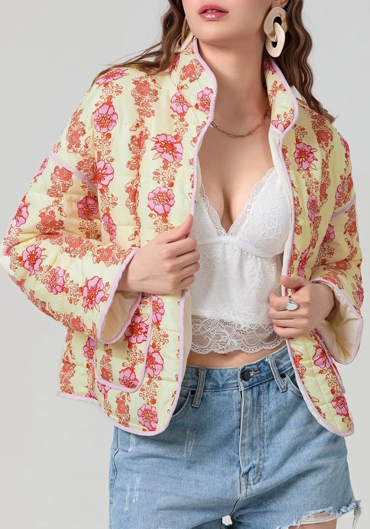 Veste kimono pastel | Léonie