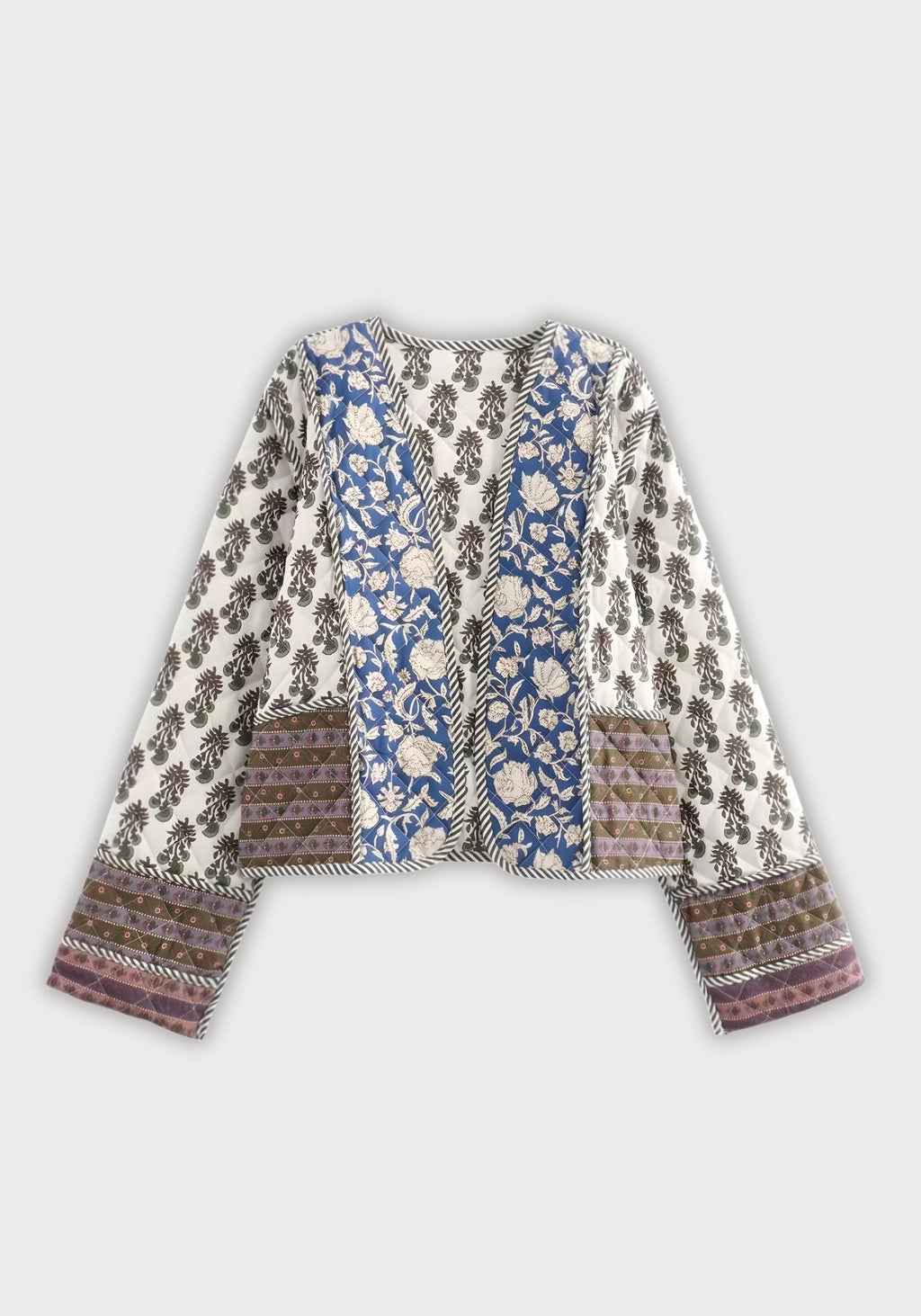 Veste kimono patchwork | Nila
