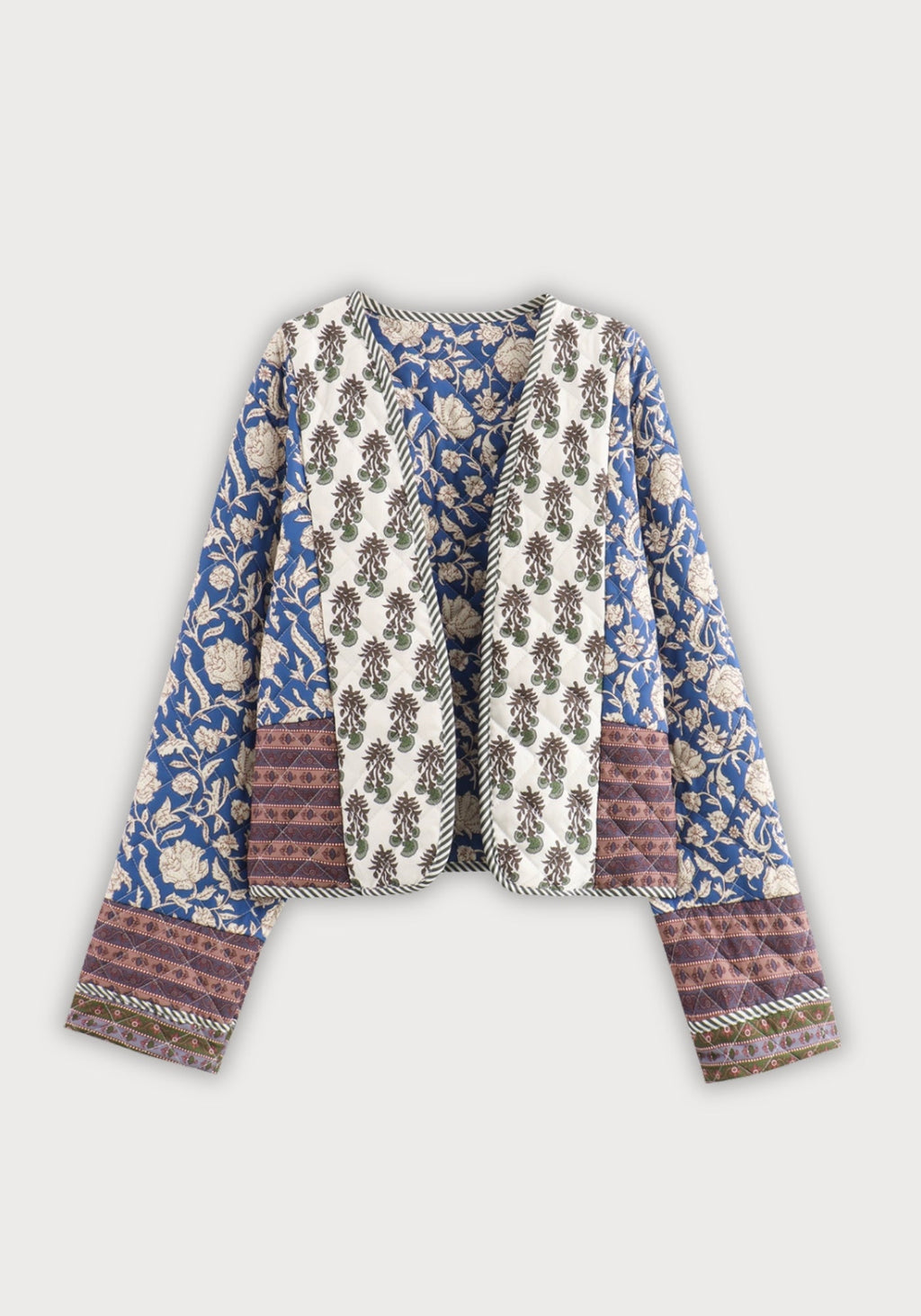 Veste kimono patchwork | Nila
