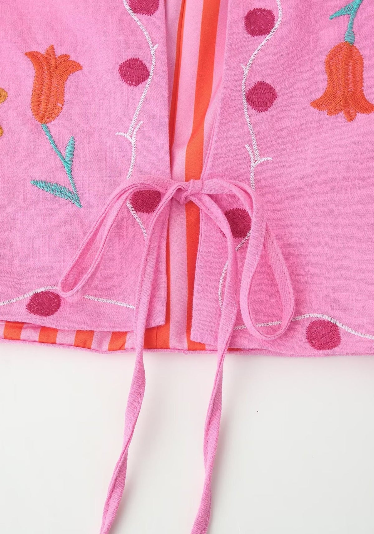 Veste kimono rose | Suzana